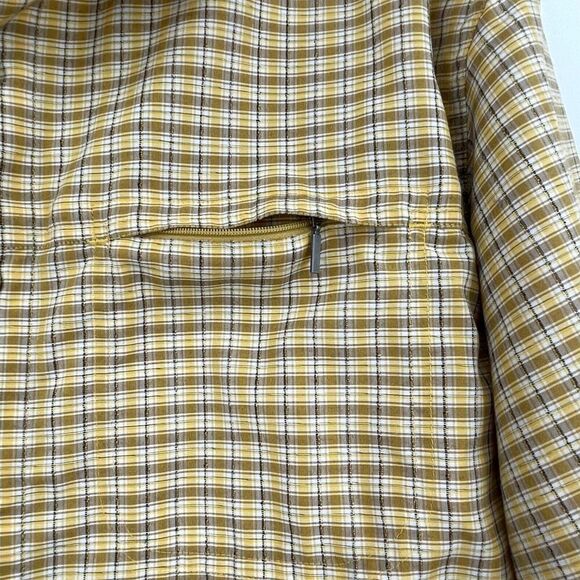 Vintage The North Face Shirt Mens Hiking Large Plaid Check Long Sleeve Button - Picture 2 of 9